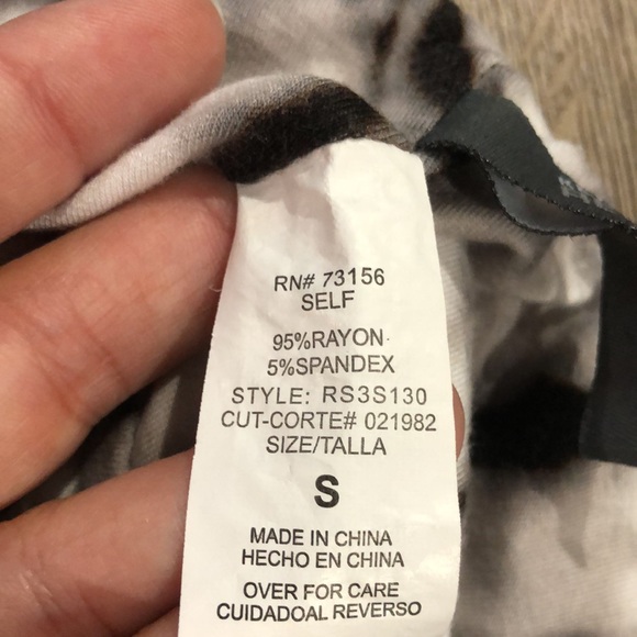 NWOT! - KENNETH COLE REACTION Tie Dye Pocketed Mini Dress - Picture 5 of 5